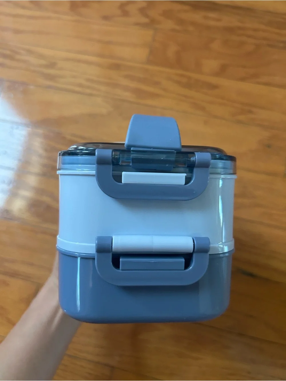 NWT 2-Layer Bento Box with Removable Handle